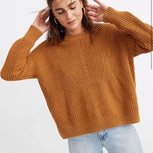Madewell heavy duty knitted sweater.